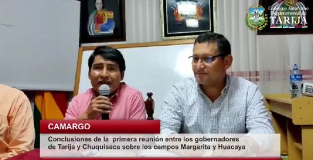 Tarija y Chuquisaca acuerdan trabajar una agenda más allá de los hidrocarburos 