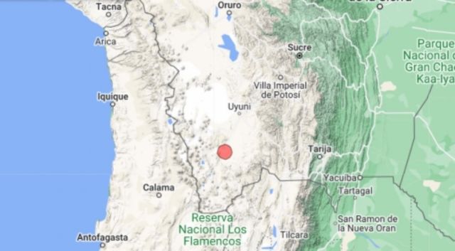 Reportan sismos en dos provincias de Potosí