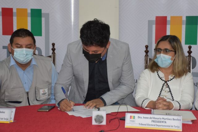 El TED Tarija organizará y administrará comicios en Cosett 