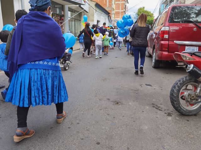 Tarija se viste de azul