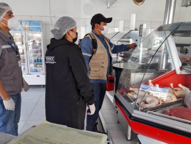 Operativos de control en carnicerías
