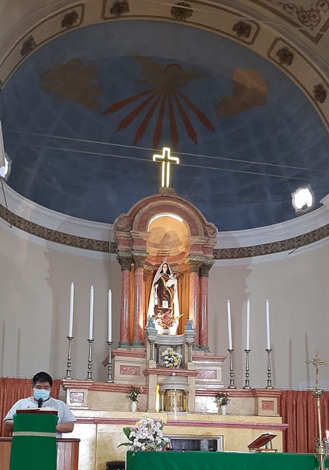 San Roque en el Altar Mayor