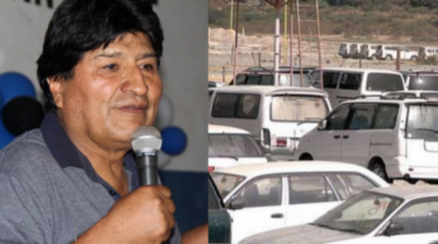 "Chuteros" denuncian que Evo ofreció legalizar autos indocumentados en 2025 a cambio de votos