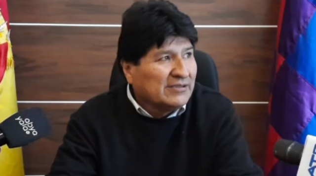 Evo pide a Arce que explique por qué Del Castillo es "apoyado" por la derecha