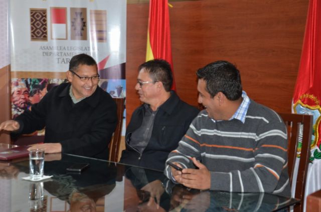 Tarija: Gobernador quiere mantener buena coordinación con la nueva Directiva de la ALDT 