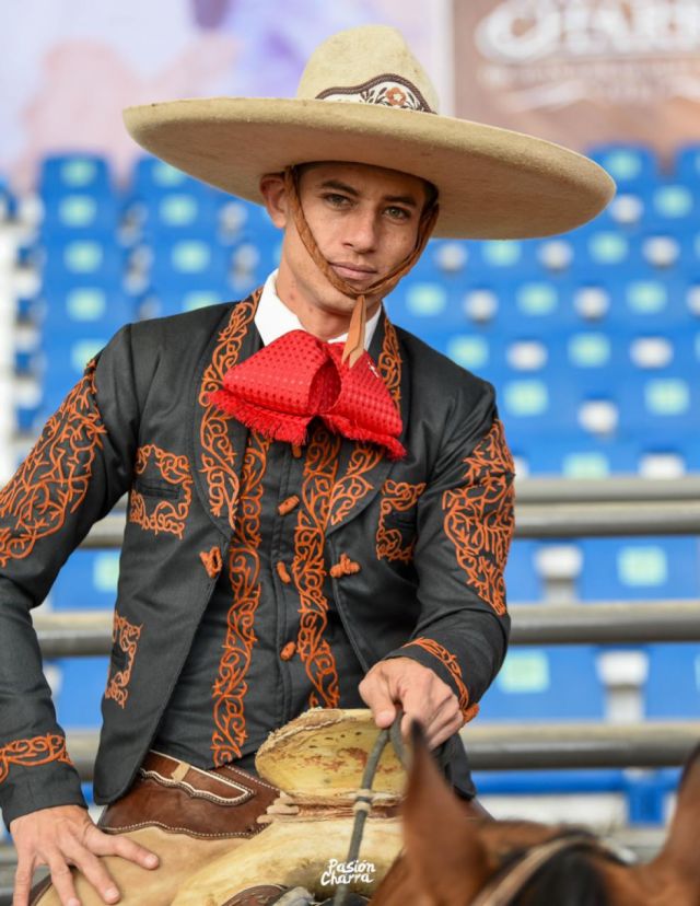 Heriberto García, apasionado de la charrería