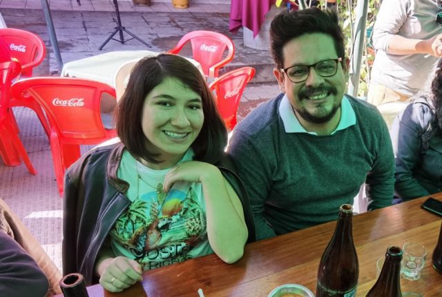 Andrea Angelo y Luis Fernando Mogro.