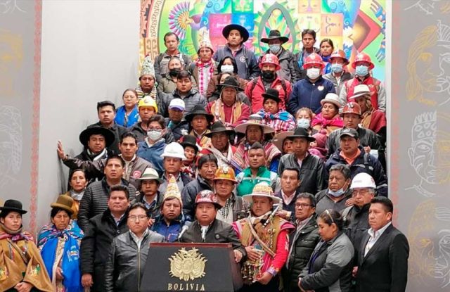 Pacto de Unidad afirma que no permitirá ‘más desestabilizaciones’ al Gobierno