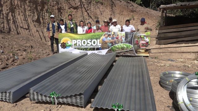 Cinco comunidades de Yacuiba reciben el Prosol