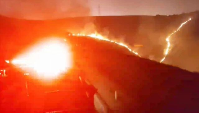 Sofocan incendio en Pajchani - Tarija, estiman pérdidas cuantiosas