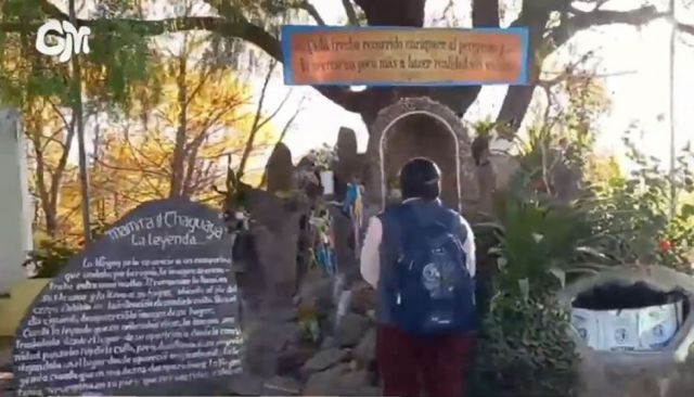 Un efectivo policial resguardará la seguridad en la zona de la Gruta de la Virgen de Chaguaya 