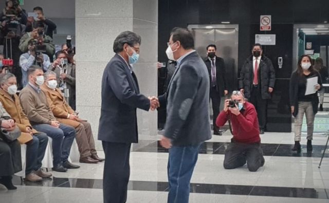 Marcelino Quispe vuelve a asumir la presidencia de la Comibol