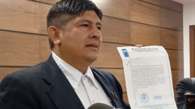 Diputado del MAS niega pugnas internas por denuncias de Cuellar