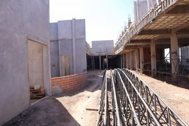 Retoman la construcción de la Terminal de Buses en Yacuiba 