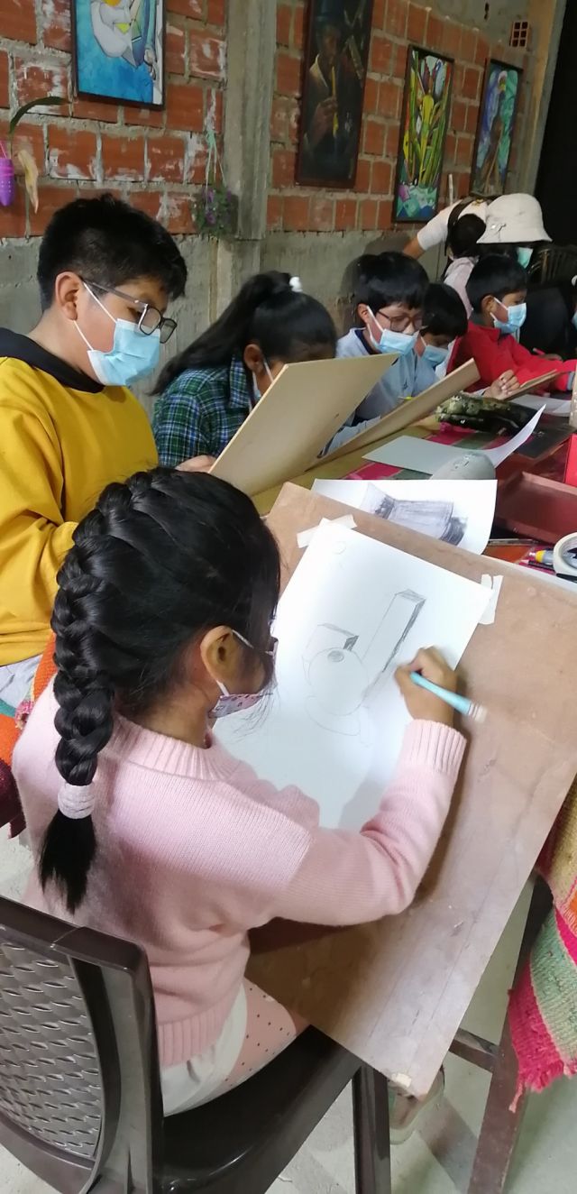Aprendiendo a dibujar.