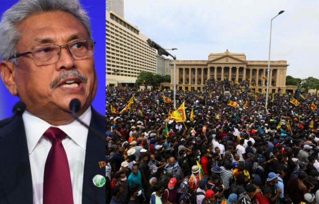 Presidente y primer ministro renuncian en Sri Lanka