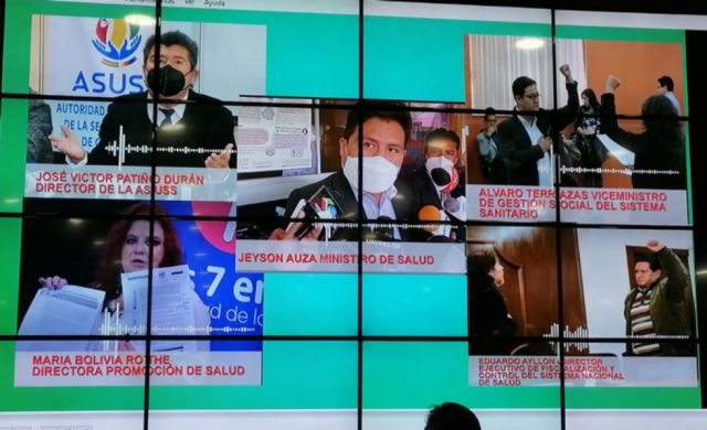 Larrea pide investigar el audio filtrado de Auza sobre planes para desprestigiarlo y procesarlo