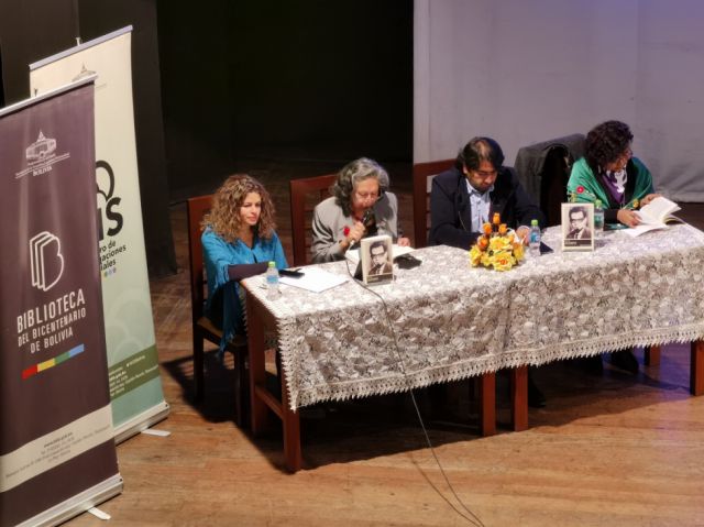 Interviene Luz María Achá Toro.
