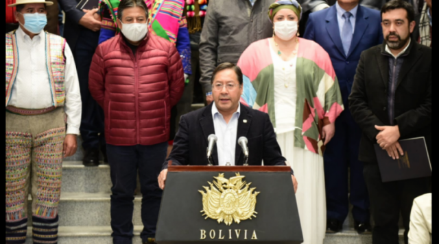 Arce convoca a autoridades para tratar el censo 2024