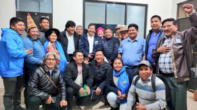 Arce, Choquehuanca, Evo ratifican unidad
