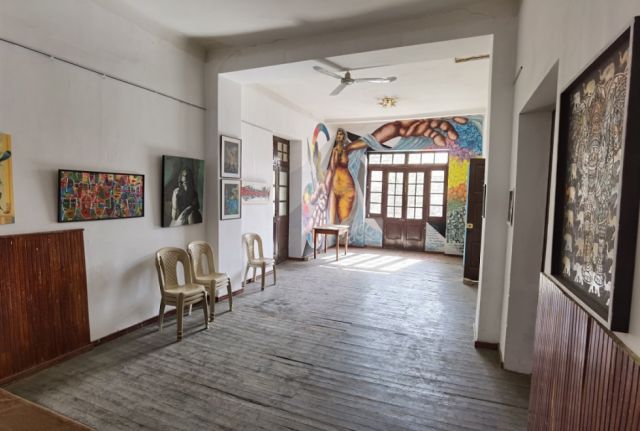 Galería y salón de eventos.