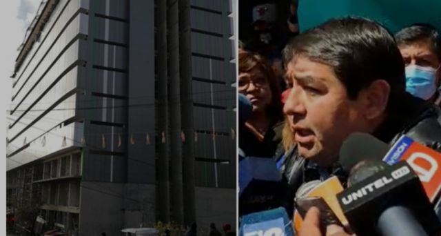 Propietario sostiene que fue ‘atentado’ el incendio en la construcción del Mall en La Paz