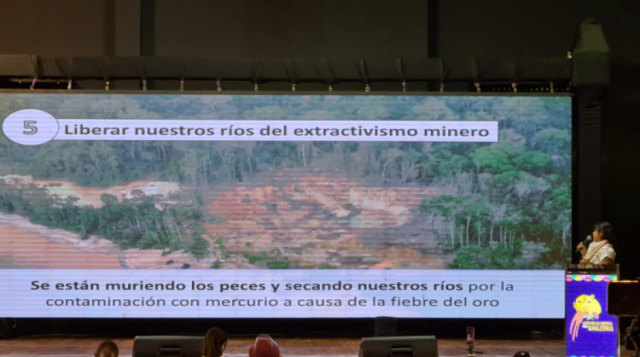 Indígenas denuncian deterioro de sus territorios