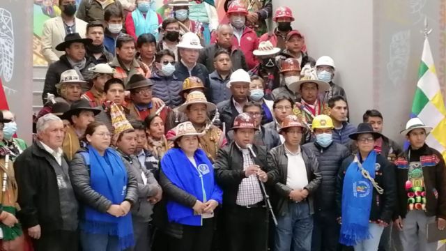 El Pacto de Unidad advierte con contramarchas