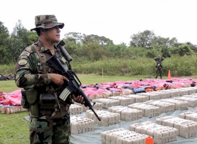 FELCN incautó más de 150 toneladas de droga en este 2022