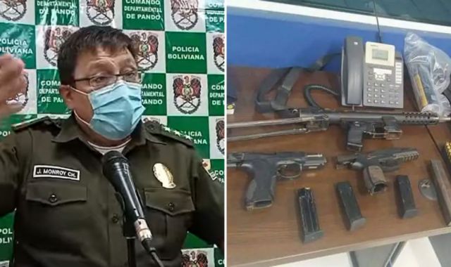 Policía afirma que teniente detenido en Brasil estaba llevando armas para ‘mantenimiento’