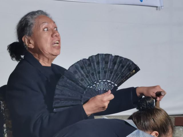 La actriz Luz María Achá.