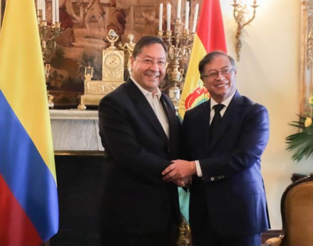 Arce y Petro perfilan hoja de ruta en temas comerciales