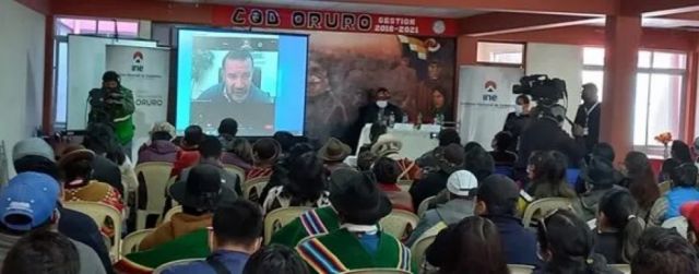 La socialización del Censo arranca en Oruro