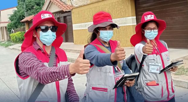 INE empezó la actualización cartográfica en el municipio de Tarija