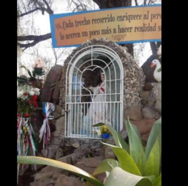 Por tercera vez, realizan destrozos de la gruta de la Virgen de Chaguaya en Tarija