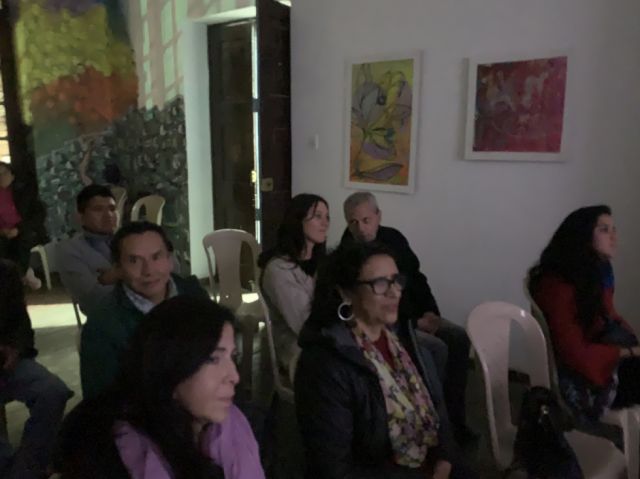 Algunos asistentes de la última función.
