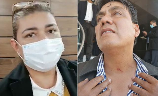 Fiscalía imputa y pide arraigo para opositora sindicada de ‘arañar’ al diputado Héctor Arce