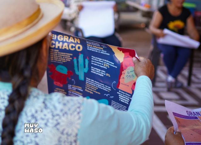 Más de 50 artistas ilustraron el cambio climático en el Chaco 