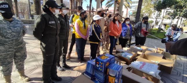 Entregan medicamentos e insumos de bioseguridad a voluntarios de Chaguaya