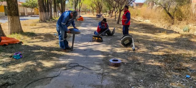 La Alcaldía avanza en mejorar el alumbrado público de Tarija