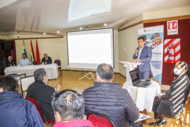 Tarija: La Alcaldía apoya tareas para garantizar seguridad hídrica 