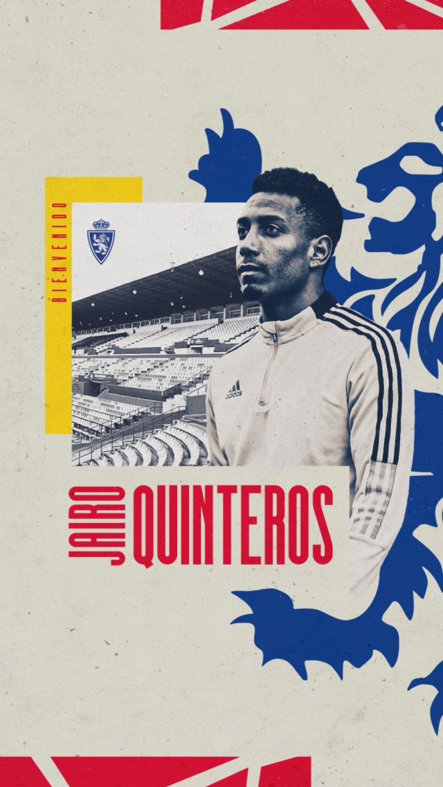 Oficial: Jairo Quinteros es nuevo jugador del Real Zaragoza