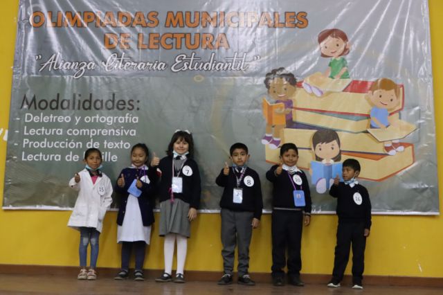 Olimpiadas Municipales de Lectura “Alianza Literaria Estudiantil”