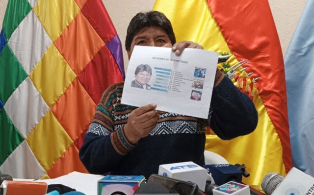 Evo ahora se estrella contra las FFAA y dice que tiene miedo de reunirse con Del Castillo