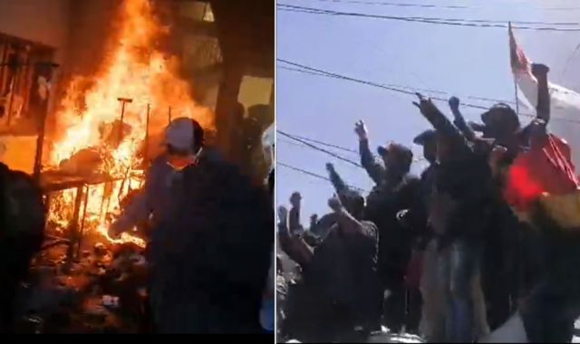 Marcha cocalera logra tomar el mercado paralelo en Villa El Carmen tras rebasar a la Policía