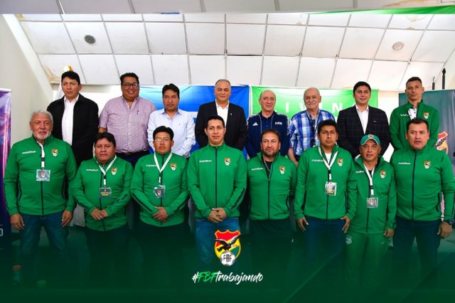 El entrenador Horacio Pacheco  representa a Tarija en el Proyecto de la FBF