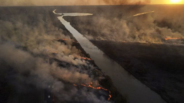 Ciudades cubiertas de humo que impide respirar: los incendios intencionales agravan la crisis ambiental en Argentina