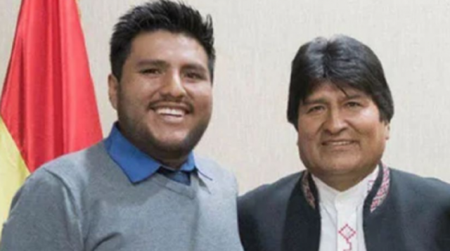 Hijo de Evo renuncia a la ABC: "No quiero que mi nombre esté manejado por los medios"
