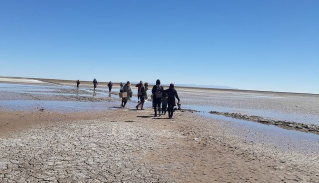Urus piden ayuda a la ALP para salvar al lago Poopó