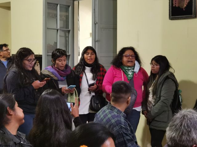Intervención de las Mochas Copleras.